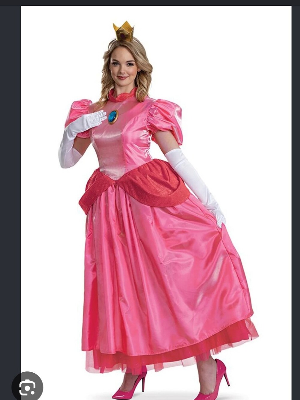 Adults Princesss Peach Custome With Wing